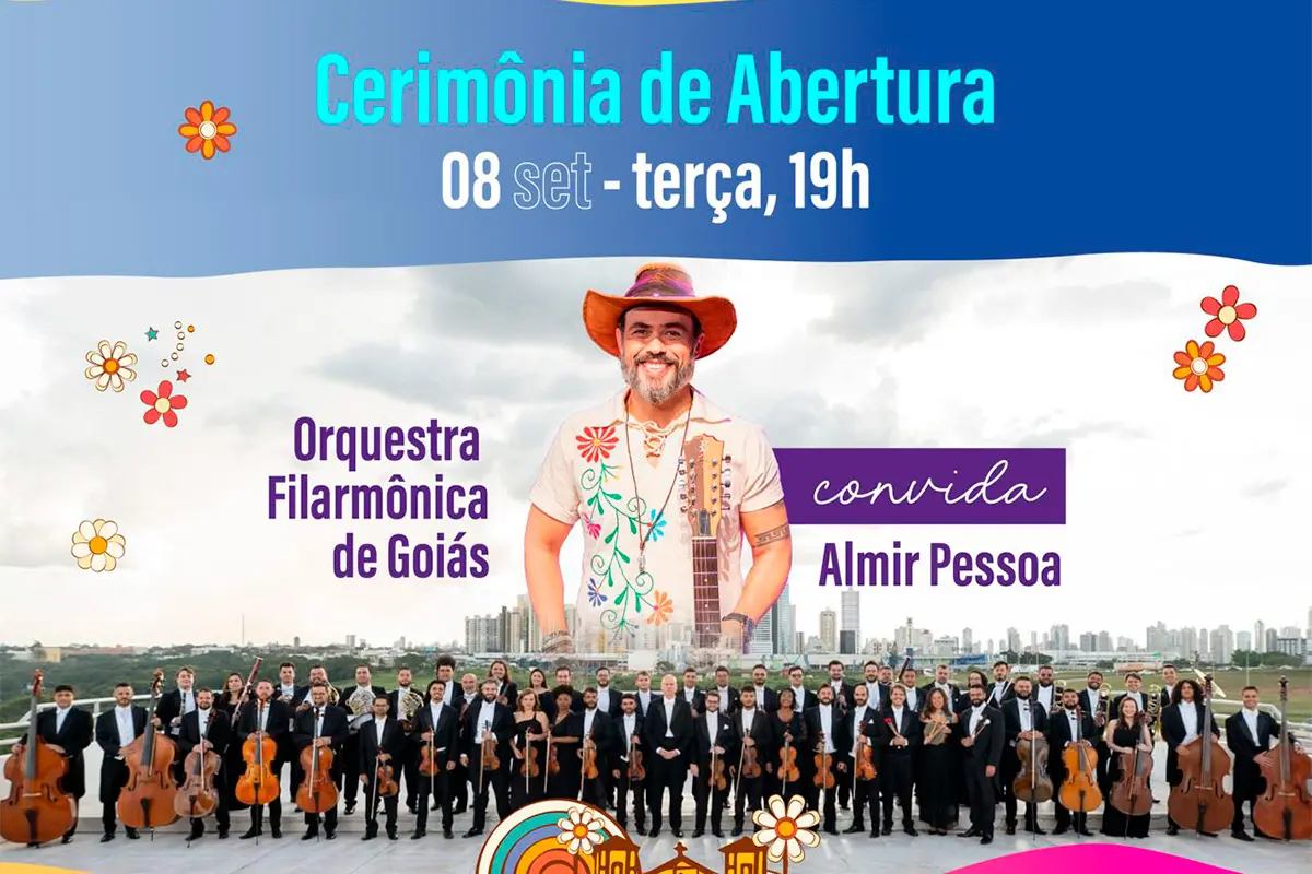Programação Completa do Canto da Primavera 2026 em Pirenópolis